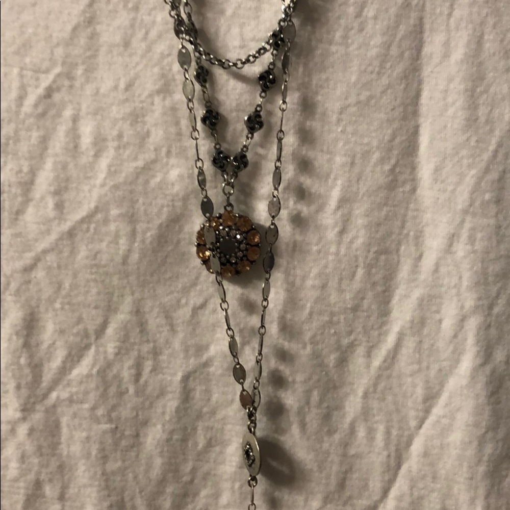 Rosary style necklace